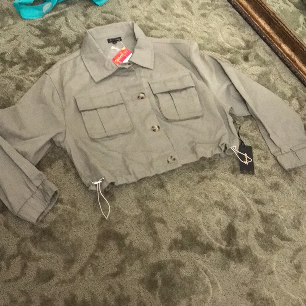 Crop Utility jacket - Picture 4 of 8